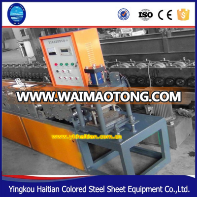 Automatic hydraulic galvanized cold steel shop slat roller shutter door roll forming machine