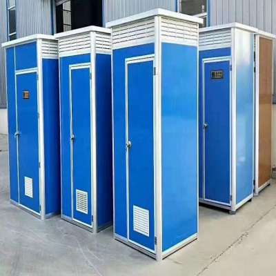 China low cost easily assemble sandwich panel outdoor prefabricated portable public mobile toilet small