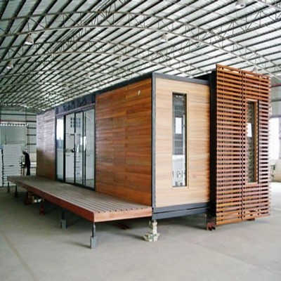 Waimaotong mobile portable luxury durable modern wooden steel glass log cabin low cost prefab shipping container homes