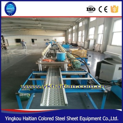 Scaffolding Platform Side Board Roll former ship foot pedal roll forming machine