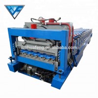 Color Steel Metal Tile Sheet Roof Steel Glazed Roll Forming Machine HF