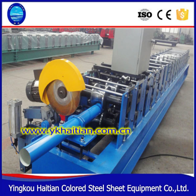 100 galvanized steel round downpipe water pipe tube  machine downspouts machine for sale