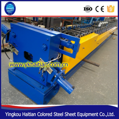 Haitian roll forming machine automatic rain gutter making machine downspouts machine for sale